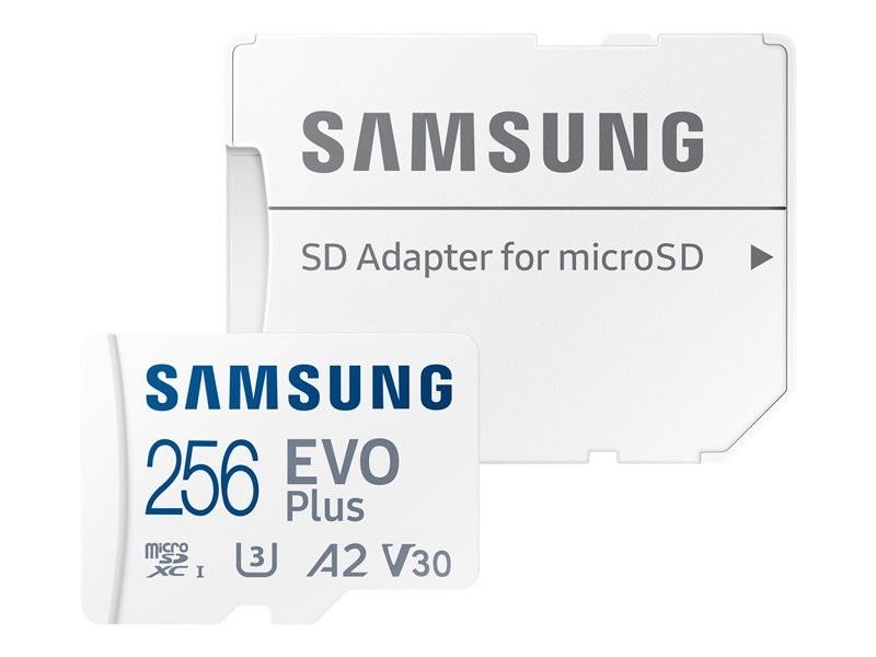MEMORIA MICRO SD 256GB SAMSUNG EVO+ CLASE 10
