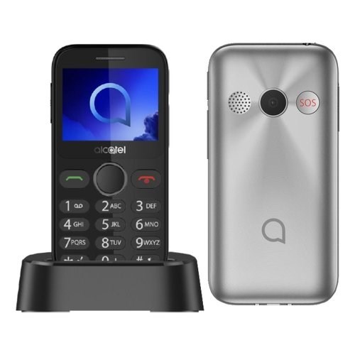 TELEFONO MOVIL ALCATEL 2020X METALLIC SILVER 2.4″
